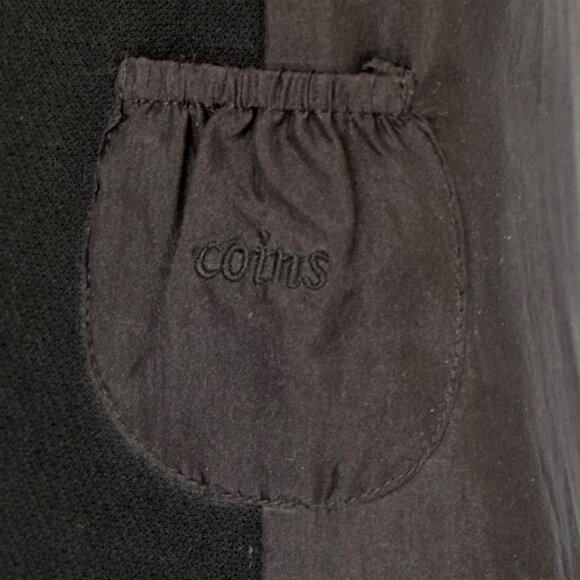 NWOT Anya Hindmarch black wool midi peacoat Sz S - Picture 9 of 14